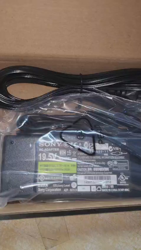 Cargador SONY VAIO 19.5v 3.9a Cable Corriente
