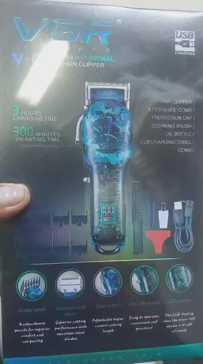 Afeitadora Cortadora de Cabello Cripper VGR V-685