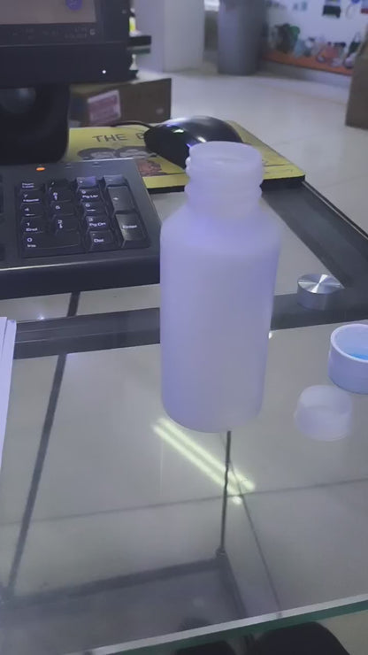 Botella 120ml Transparente de Polietileno 100U Und