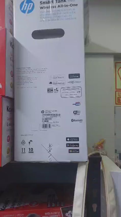 Impresora Multifuncional HP Smart Tank 580