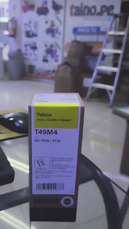 Tinta Epson T49M4 Sublimacion Original Yellow