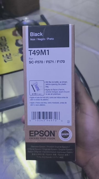 Tinta Epson T49M1 Sublimacion Original Black