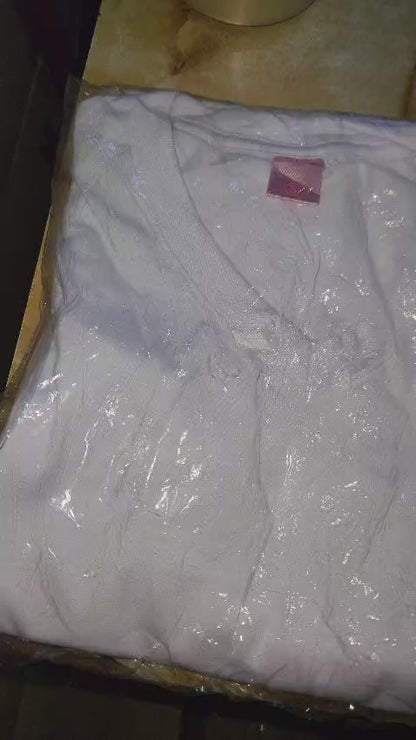 Polo Blanco Para Sublimar Cuello V y/o Redondo Jersey Spum Tacto Algodón