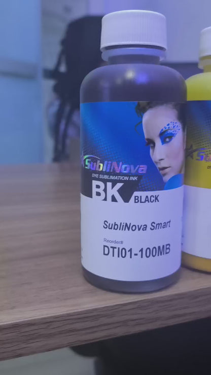 Tinta Sublimación Sublinova 100Ml Black Cian Yellow Magenta