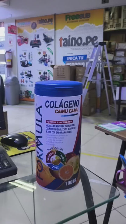 Colágeno Hidrolizado Arandanos Flor de Jamaica Magnesio Fresa Fórmula V 1.1 kg