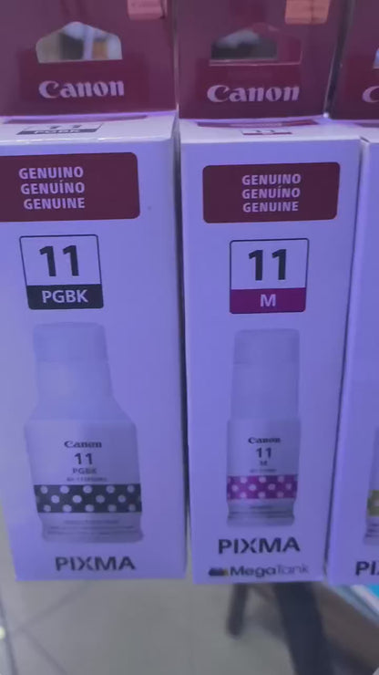 Tinta Canon Pixma Original Serie Gi-11 G2160 G3160 Black Cian Yellow Magenta