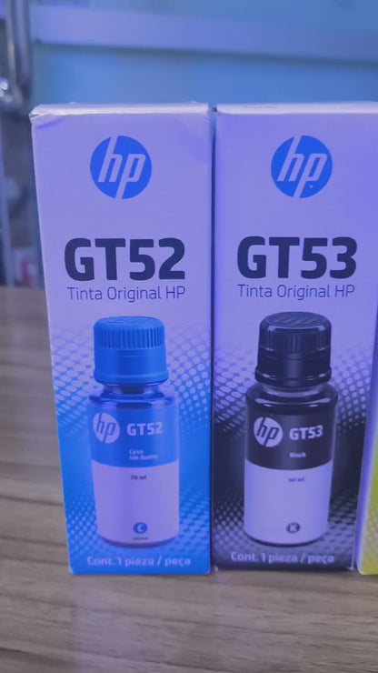 Tinta Hp Gt52 Gt53 Original Black Cian Yellow Magenta