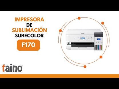 Impresora epson F170 SureColor original papel sublimación cinta térmica tintas