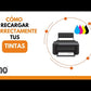 Impresora de Sublimación 4 en 1 Epson L1250 Wifi Papel Sublimación A4 100 hojas Cinta Térmica 4 Tintas Sublinova