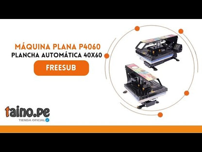Plancha Plana Para Sublimar 40x60 Freesub Termo Fijadora Automatica Digital Deslizante