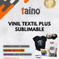 Vinil Textil Plus Sublimable - Impresión Directa 8 Hojas A4