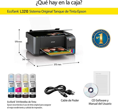 Impresora Multifuncional Epson Ecotank L3210 A4 - TAINO®
