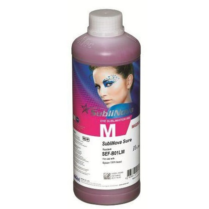 Tinta Sublimación Magenta Sublinova 1Litro Smart - TAINO®