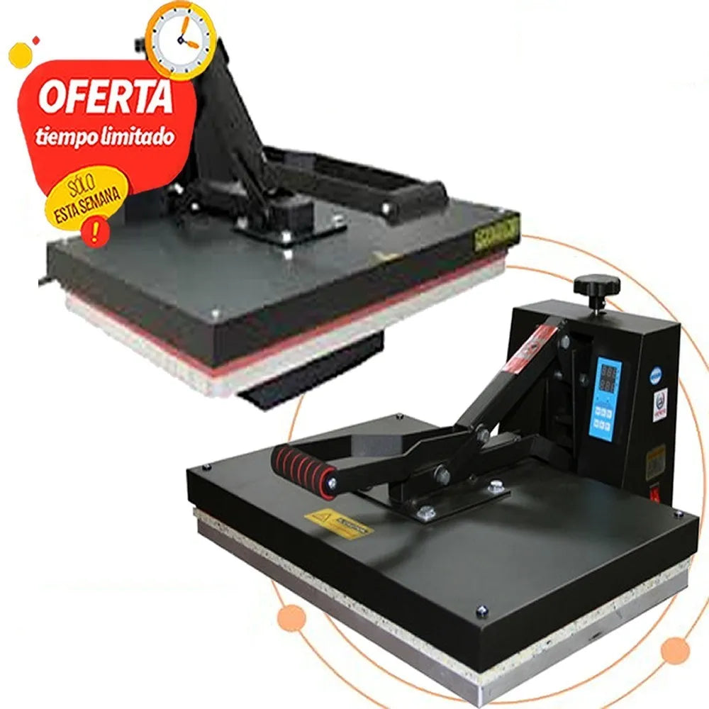 Plancha Plana 38x38 Sublimación Transfer y DTF - TAINO®