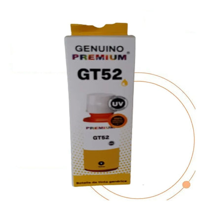 Pack Tinta HP Premium Gt53 Gt52 Black Cian Yellow Magenta - TAINO®