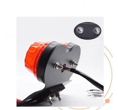 Faro Led Trasera Universal Porta Placa Para Motocicleta Bmw - TAINO®