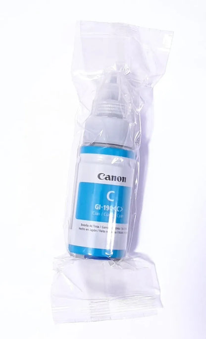 Tinta Canon GI 190 Original Serie G1100 G1110 G2100 G2110 G3000 G3100 G3102 Black Cian Yellow Magenta - TAINO®