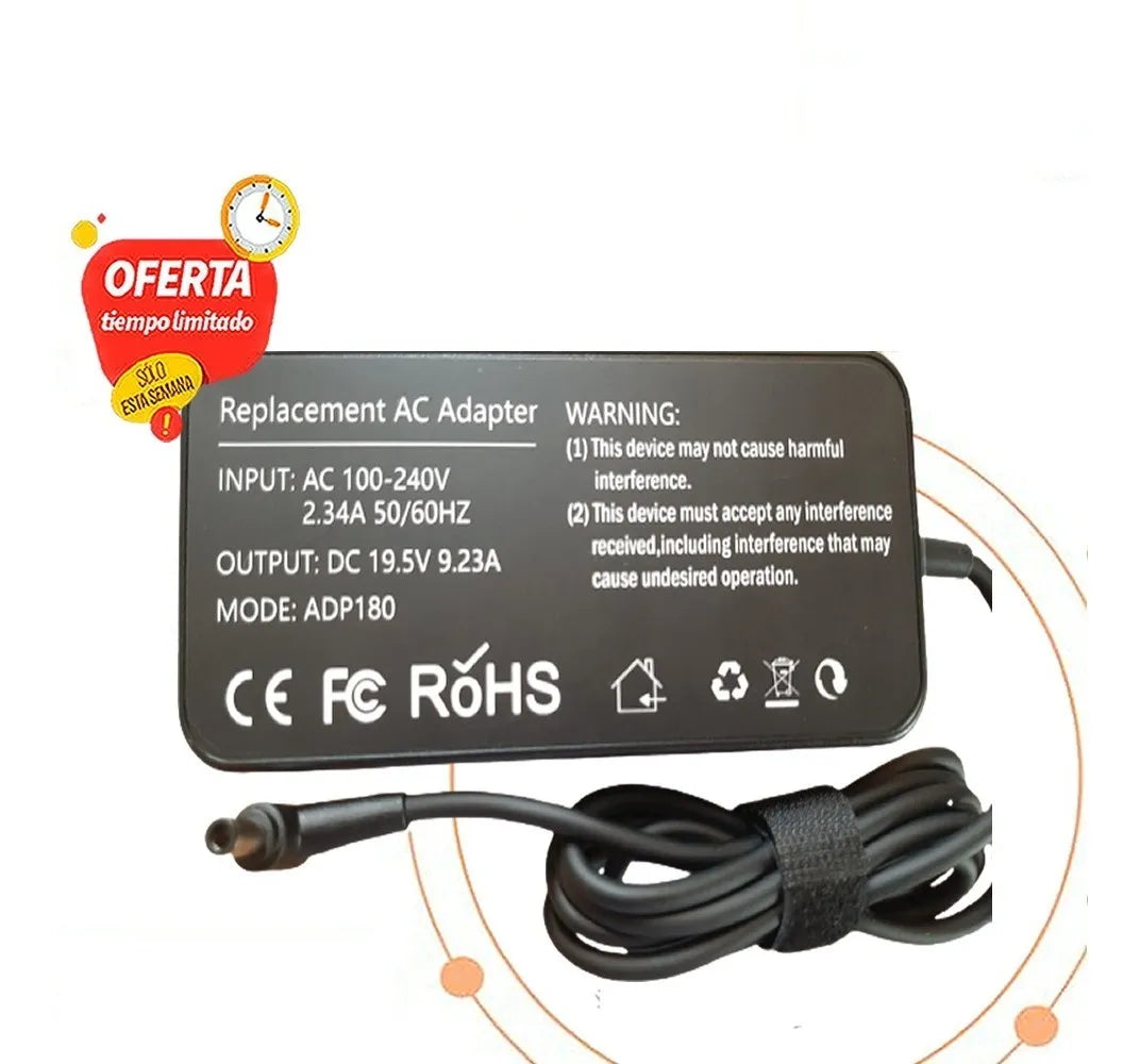 Cargador ASUS 19.5v 9.23A GAMER - TAINO®