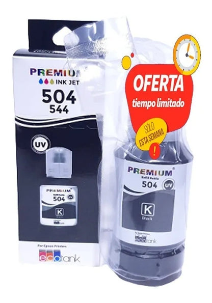 Pack Tinta Epson 504-544 Premium Negro Cian Yellow Magenta - TAINO®