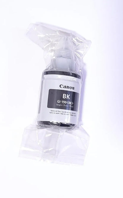 Tinta Canon GI 190 Original Serie G1100 G1110 G2100 G2110 G3000 G3100 G3102 Black Cian Yellow Magenta - TAINO®