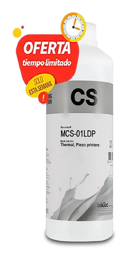 Limpiador de Cabezal INKTEC MCS-01LDP Epson Hp Canon Brother - TAINO®