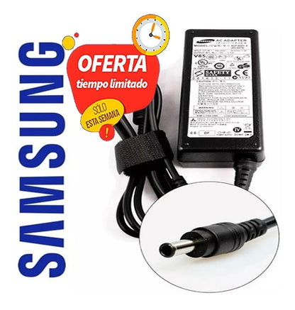 Cargador SAMSUNG 19v 3.16a Cable Corriente de Regalo - TAINO®