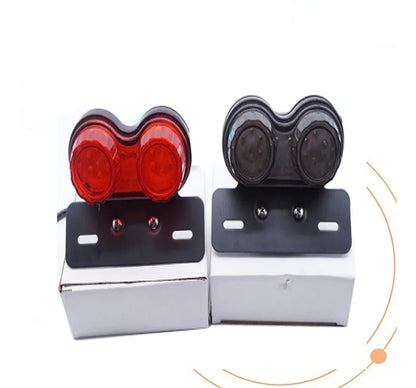 Faro Led Trasera Universal Porta Placa Para Motocicleta Bmw - TAINO®