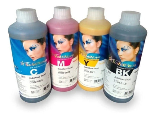 Tinta Sublimación Blanck Sublinova 1Litro Smart - TAINO®