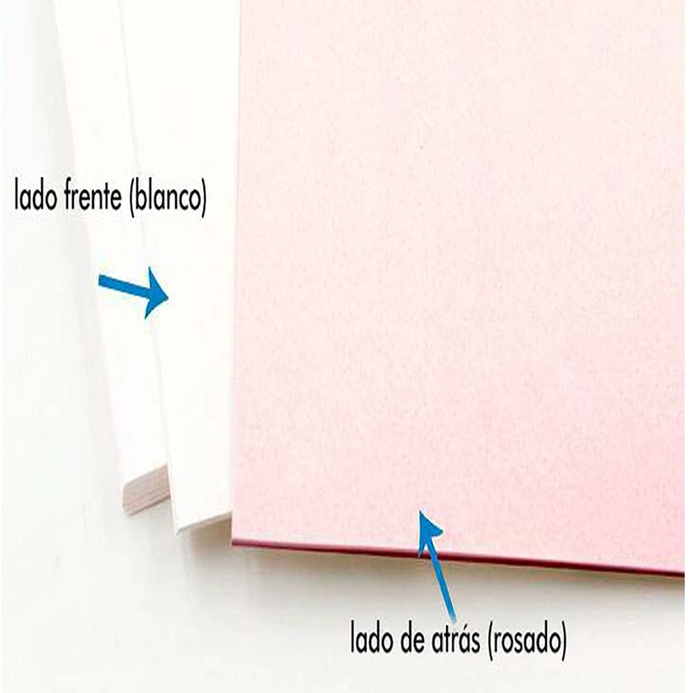 Papel de Sublimacion Premium Tamaño A4 100 Hojas Paquete Rosado