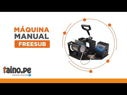 Máquina Para Sublimar Tazas Manual de 9onz 11onz 12onz a 15onz