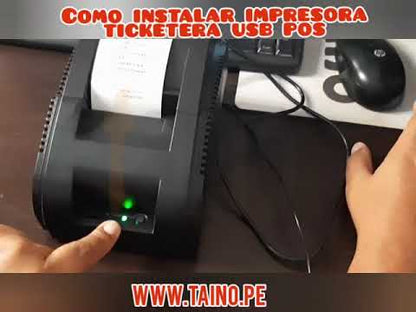 Impresora Ticketera Térmica Post 58mm