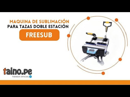 Máquina Doble Estacion para Sublimar Tazas Freesub