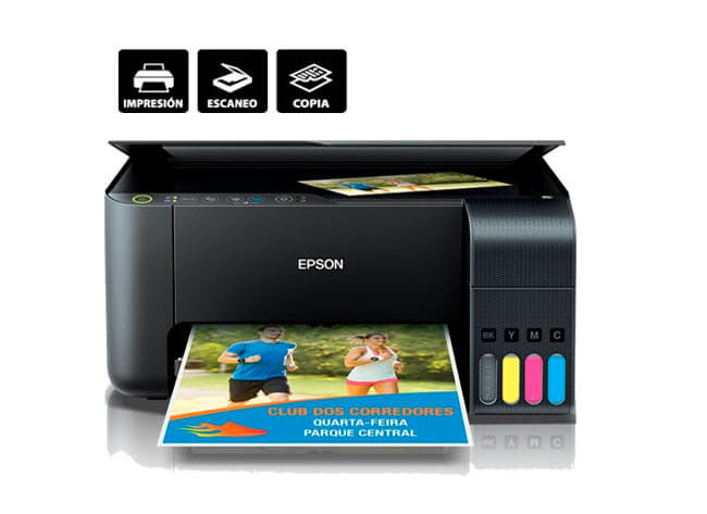 Impresora Multifuncional Epson Ecotank L3210 A4 Copia Scanea Imprime O –  TAINO S.A.C