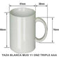 Taza Blanca de Sublimación 11onz Calidad Triple AAA Caja 36 - TAINO®